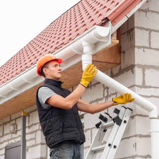 Installed gutter system